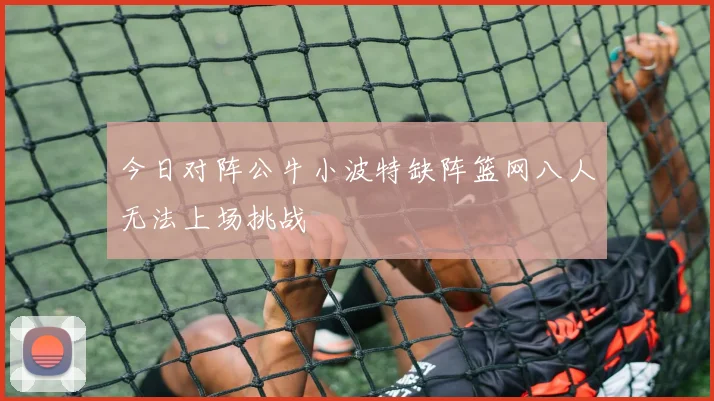 今日对阵公牛小波特缺阵篮网八人无法上场挑战